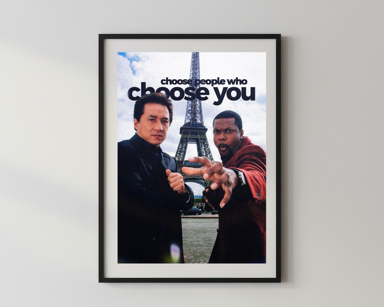 Designer x chose people who chose you