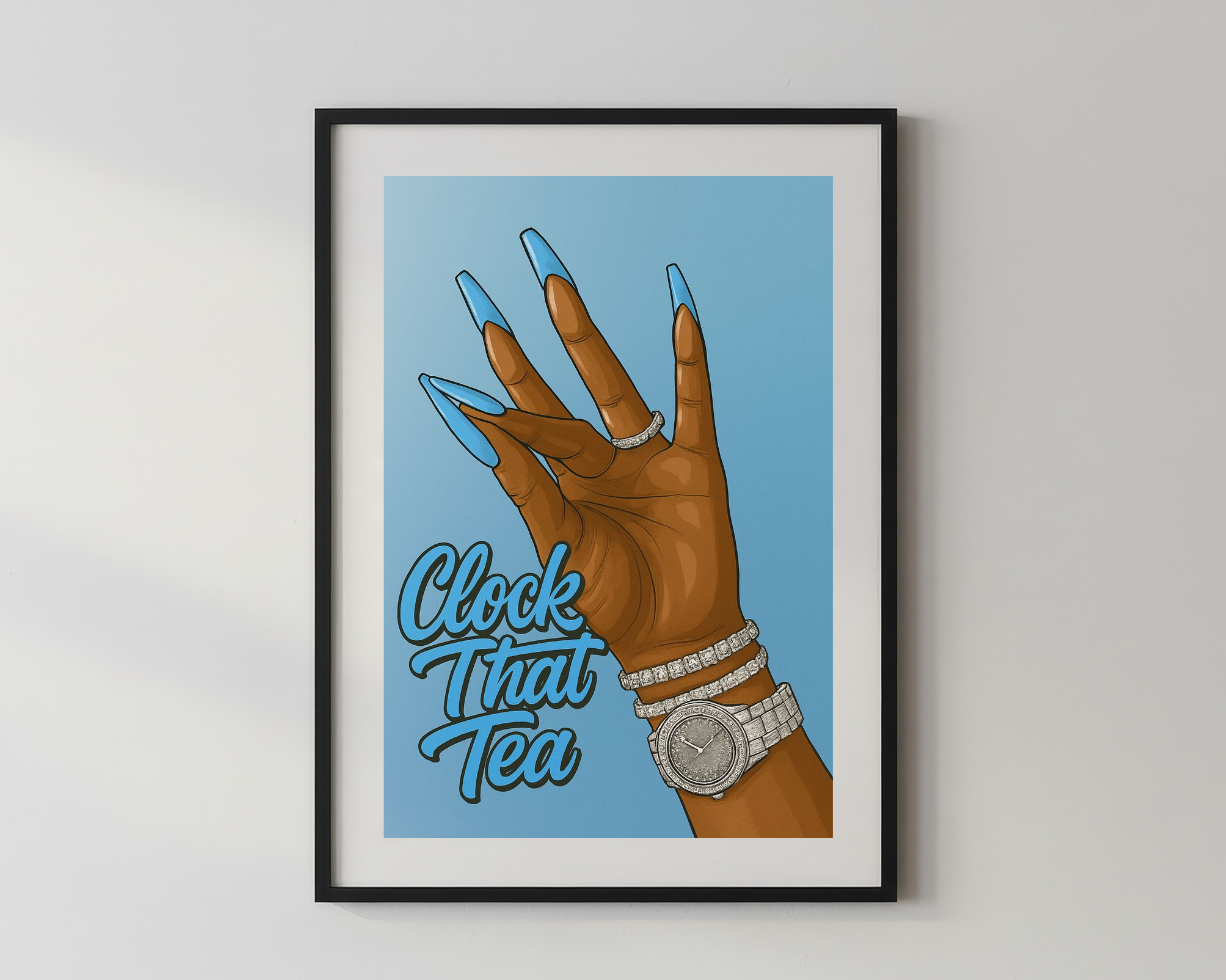 Designer x Clock that tea