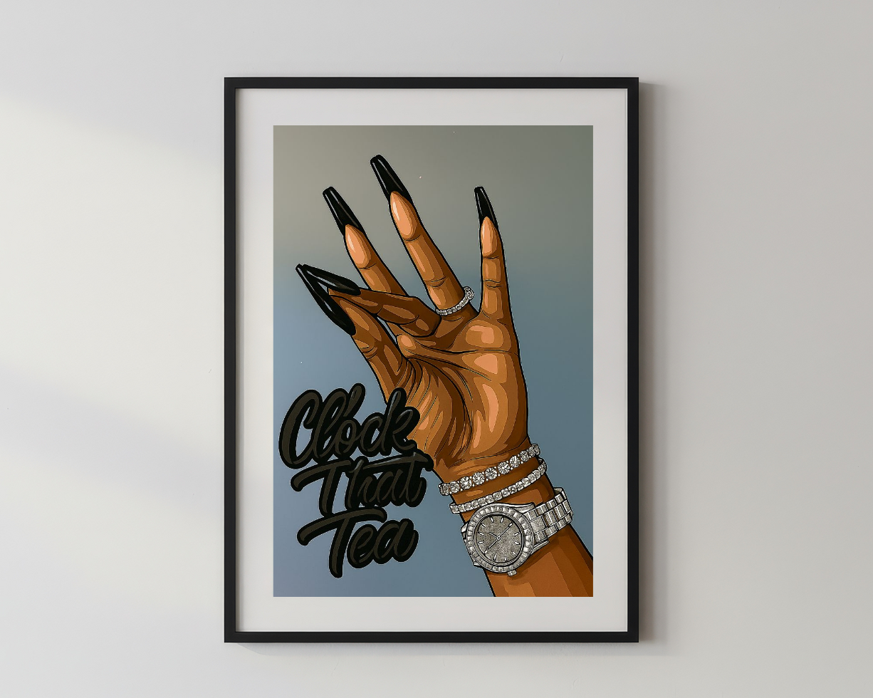 Designer x Clock that tea