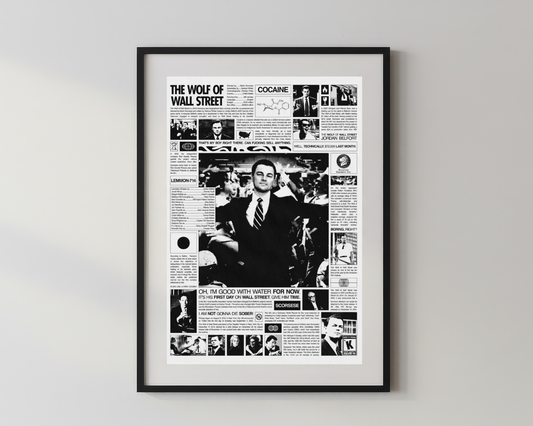 Designer x The Wolf of Wall Street