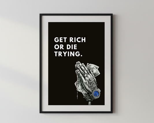 Designer x Get rich or die trying