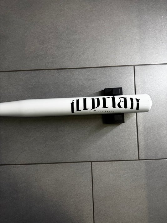 Baseballschläger Schriftzüge · illyrian bloodline (weiß,schwarz)