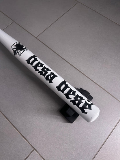 Baseballschläger Schriftzüge · besa besë (weiß,schwarz)